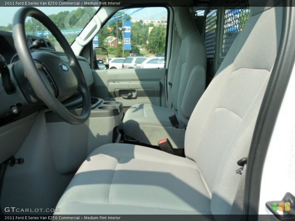 Medium Flint Interior Photo for the 2011 Ford E Series Van E250 Commercial #52373116