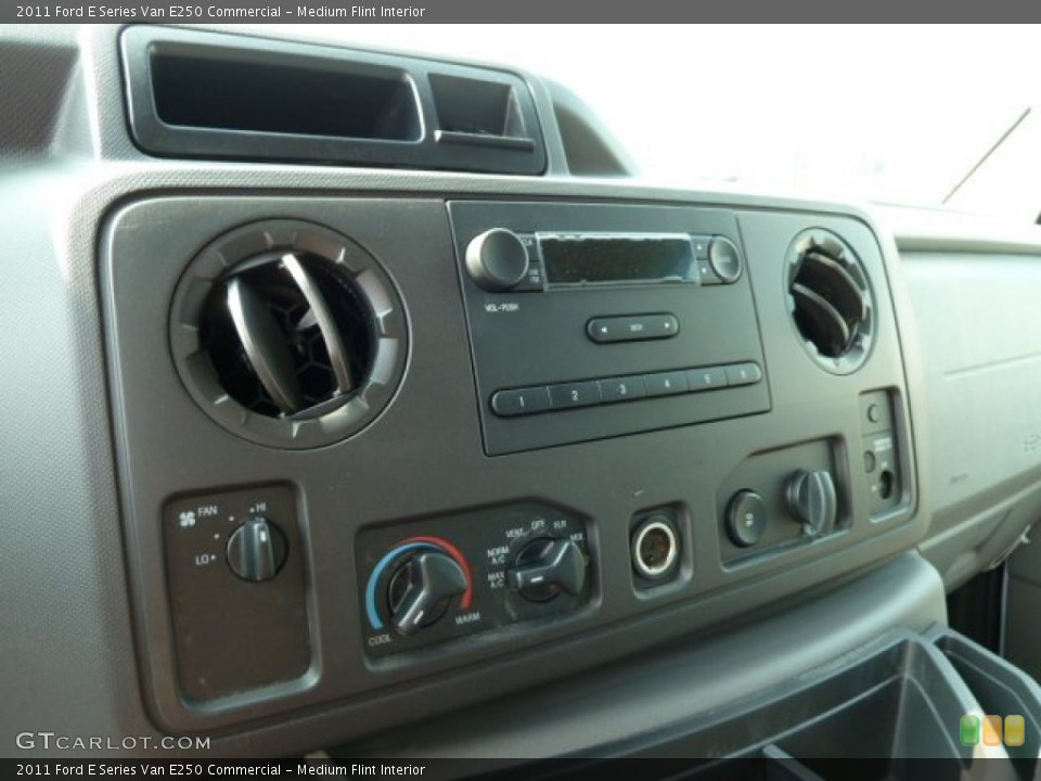 Medium Flint Interior Controls for the 2011 Ford E Series Van E250 Commercial #52373155