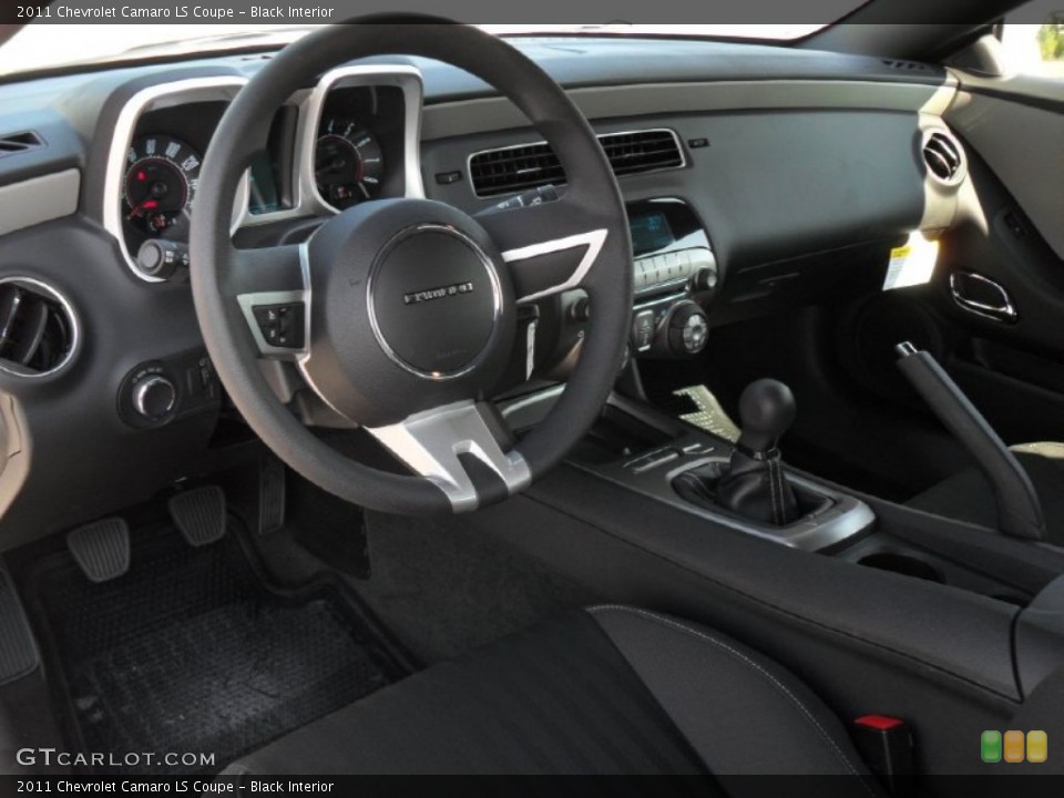 Black Interior Prime Interior for the 2011 Chevrolet Camaro LS Coupe #52373821
