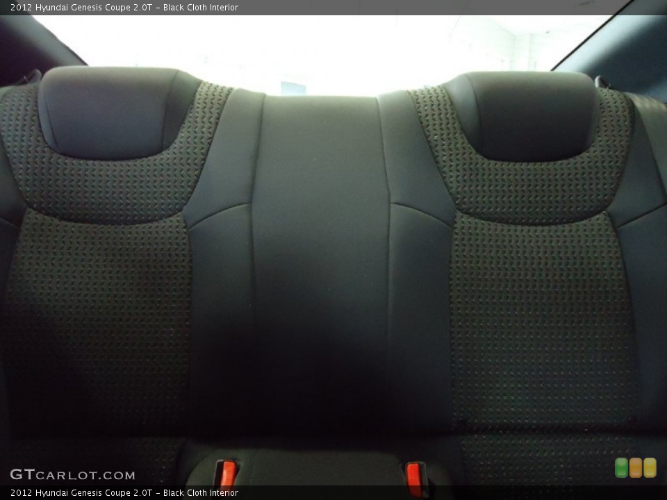 Black Cloth Interior Photo for the 2012 Hyundai Genesis Coupe 2.0T #52373830