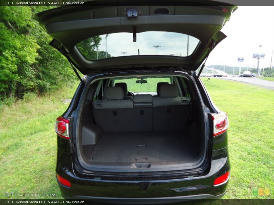Gray Interior Trunk for the 2011 Hyundai Santa Fe GLS AWD #52374016