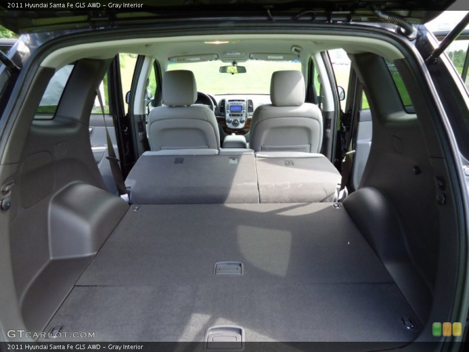 Gray Interior Trunk for the 2011 Hyundai Santa Fe GLS AWD #52374031