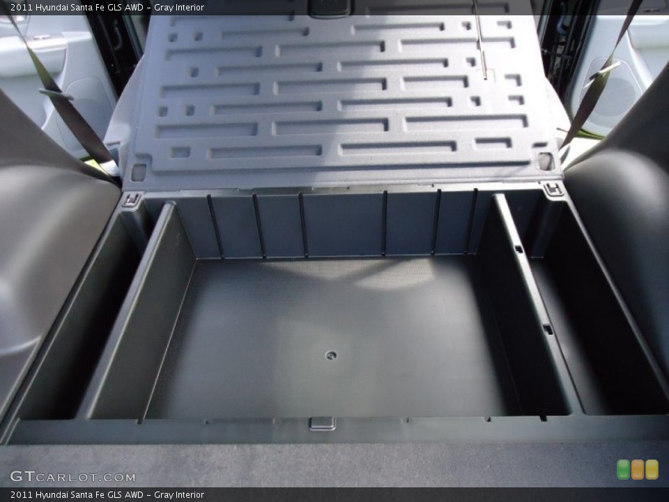 Gray Interior Trunk for the 2011 Hyundai Santa Fe GLS AWD #52374046