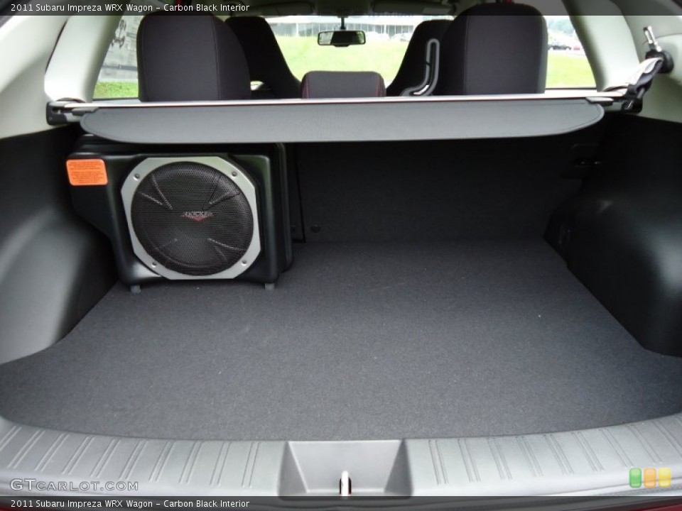 Carbon Black Interior Trunk for the 2011 Subaru Impreza WRX Wagon #52374601