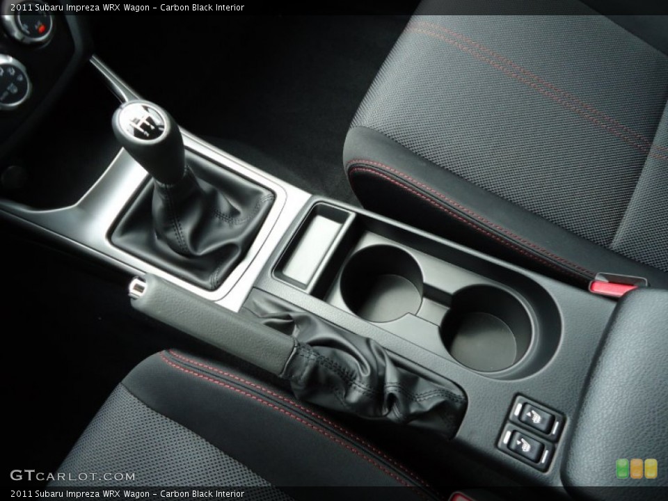 Carbon Black Interior Transmission for the 2011 Subaru Impreza WRX Wagon #52374706