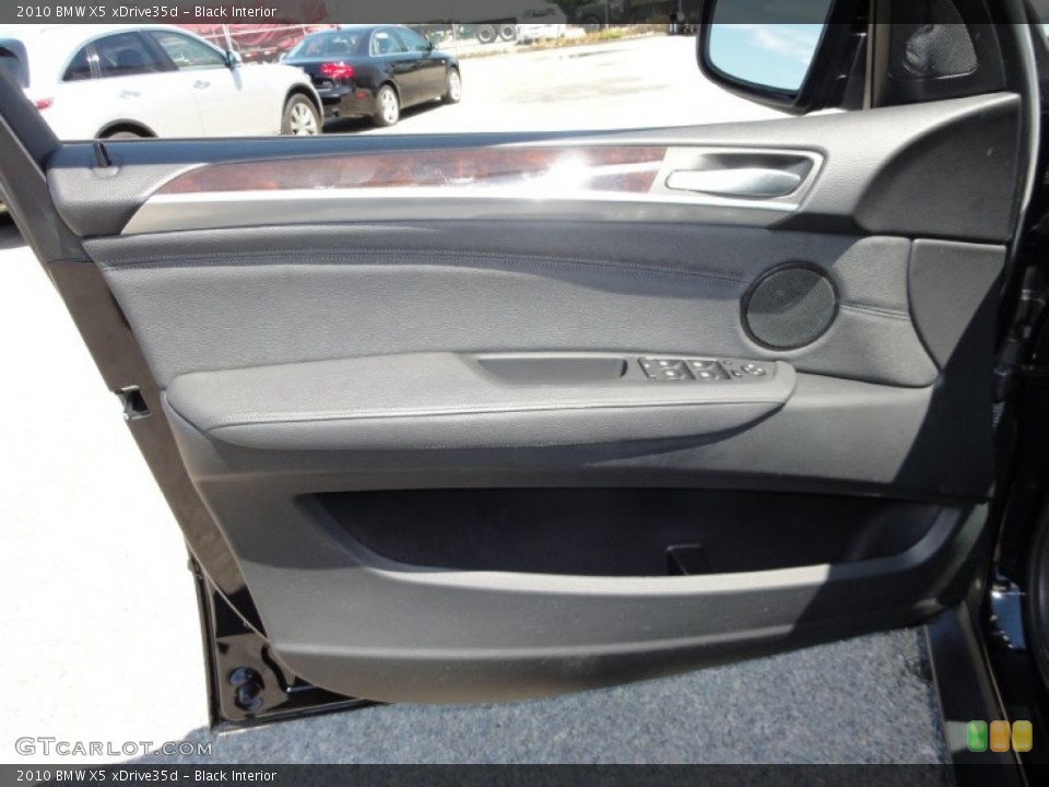 Black Interior Door Panel for the 2010 BMW X5 xDrive35d #52374913