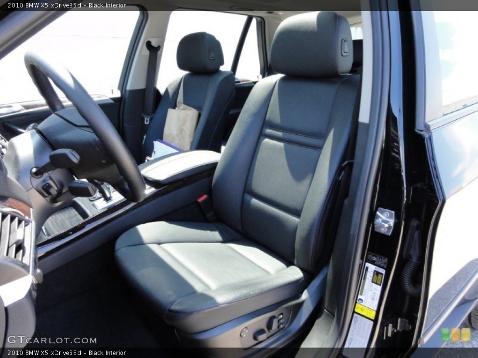 Black Interior Photo for the 2010 BMW X5 xDrive35d #52374958