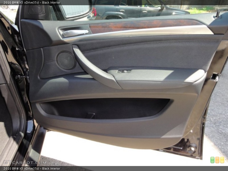 Black Interior Door Panel for the 2010 BMW X5 xDrive35d #52375063