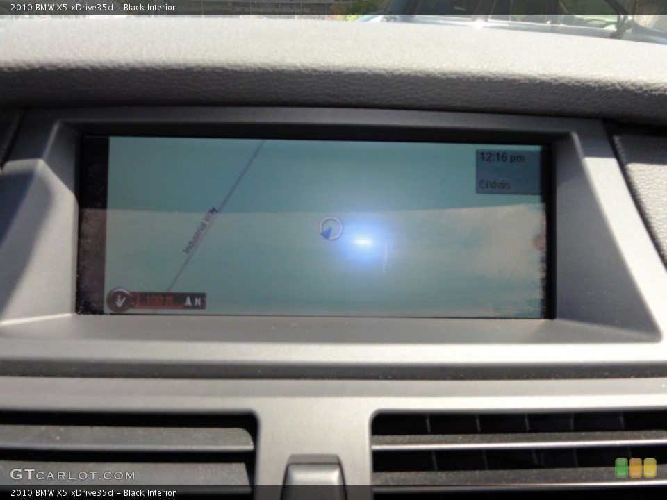 Black Interior Navigation for the 2010 BMW X5 xDrive35d #52375351