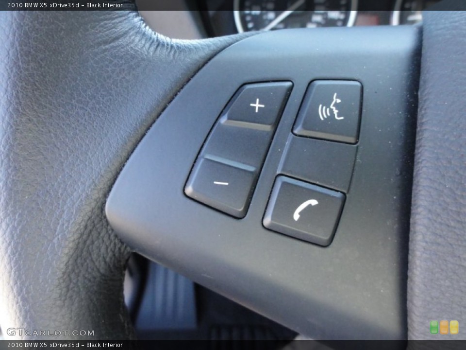 Black Interior Controls for the 2010 BMW X5 xDrive35d #52375462