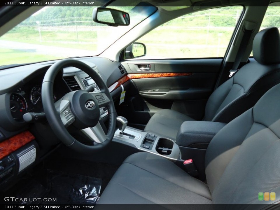 Off-Black Interior Photo for the 2011 Subaru Legacy 2.5i Limited #52376134