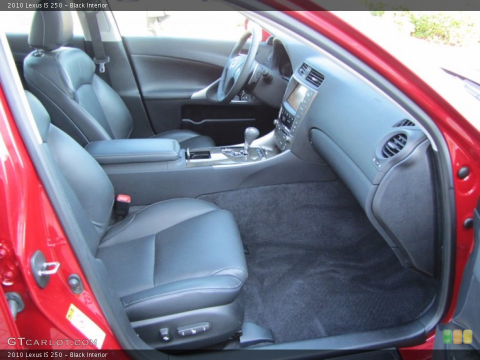 Black Interior Photo for the 2010 Lexus IS 250 #52376161