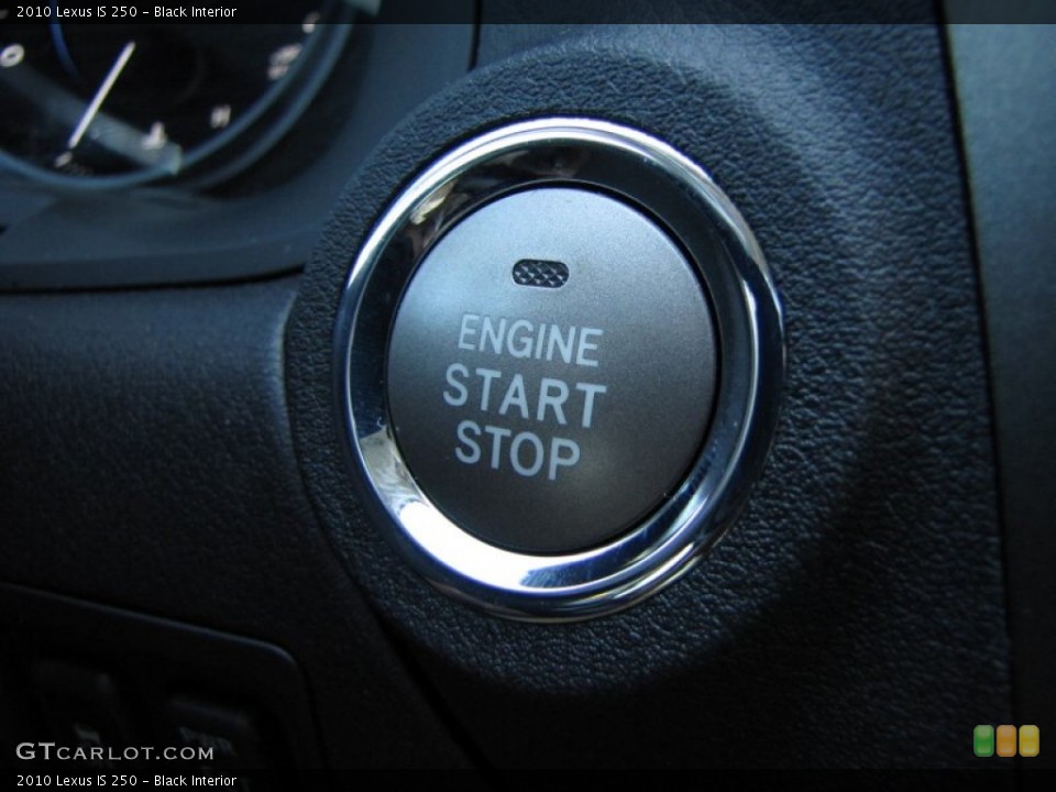 Black Interior Controls for the 2010 Lexus IS 250 #52376305