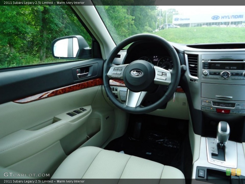 Warm Ivory Interior Dashboard for the 2011 Subaru Legacy 2.5i Limited #52376623