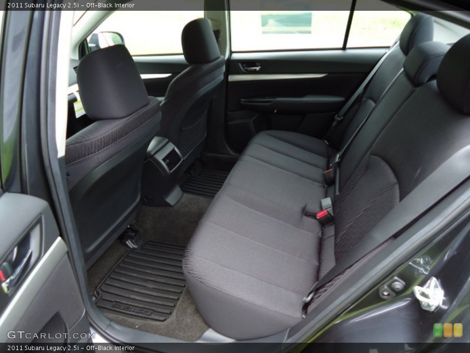 Off-Black Interior Photo for the 2011 Subaru Legacy 2.5i #52378786