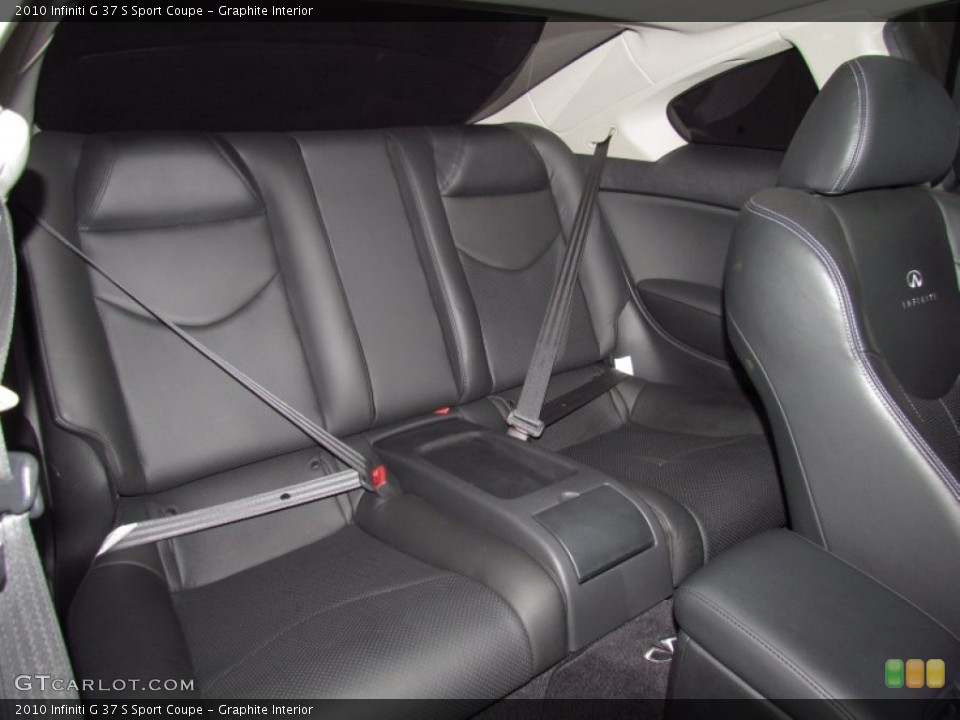 Graphite Interior Photo for the 2010 Infiniti G 37 S Sport Coupe #52385182