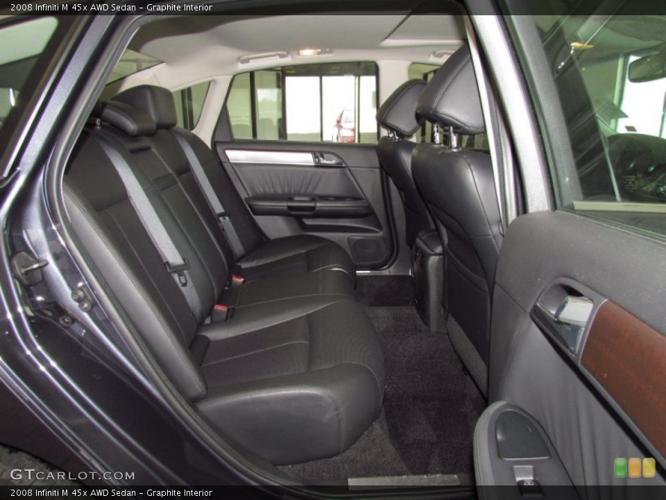 Graphite Interior Photo for the 2008 Infiniti M 45x AWD Sedan #52385989
