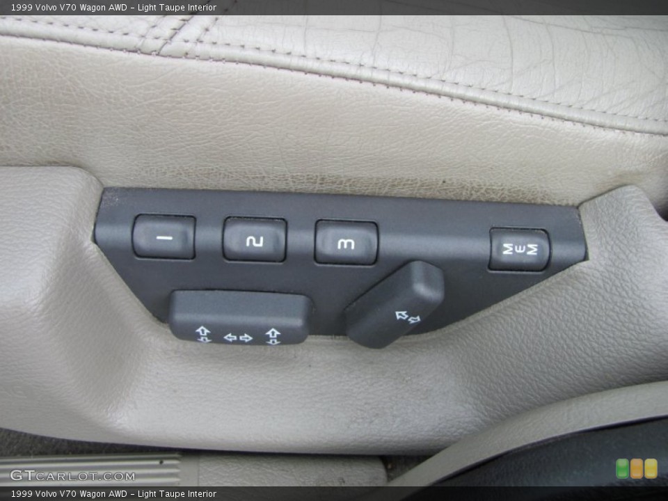 Light Taupe Interior Controls for the 1999 Volvo V70 Wagon AWD #52388875