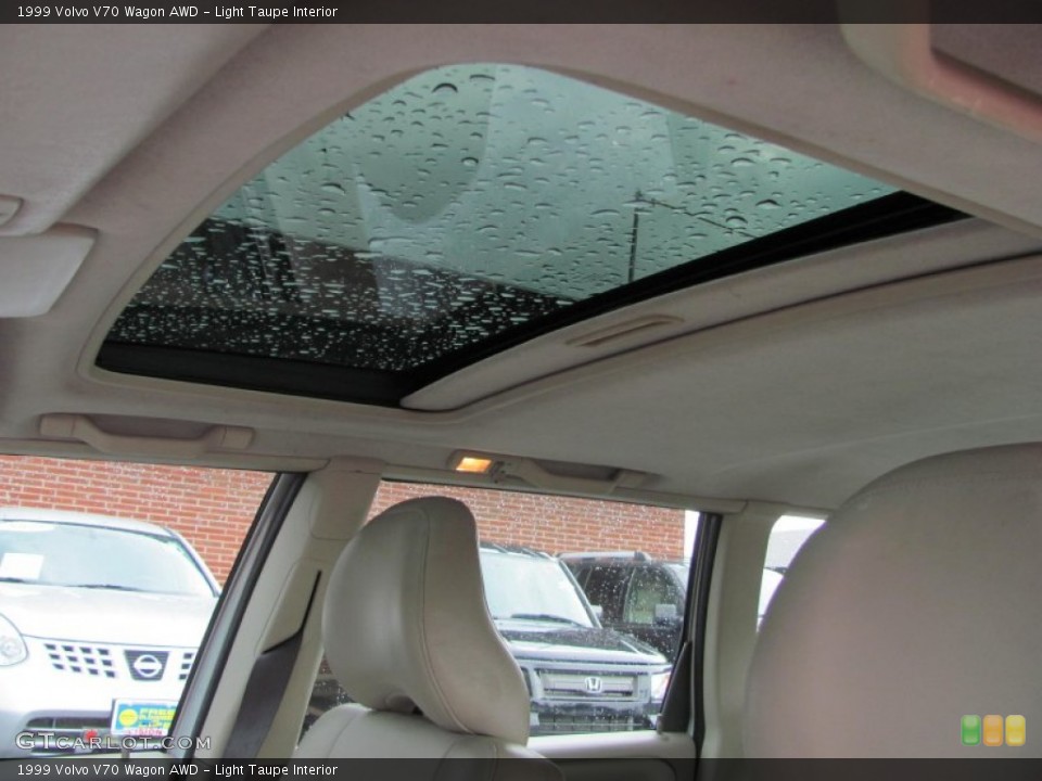 Light Taupe Interior Sunroof for the 1999 Volvo V70 Wagon AWD #52388881
