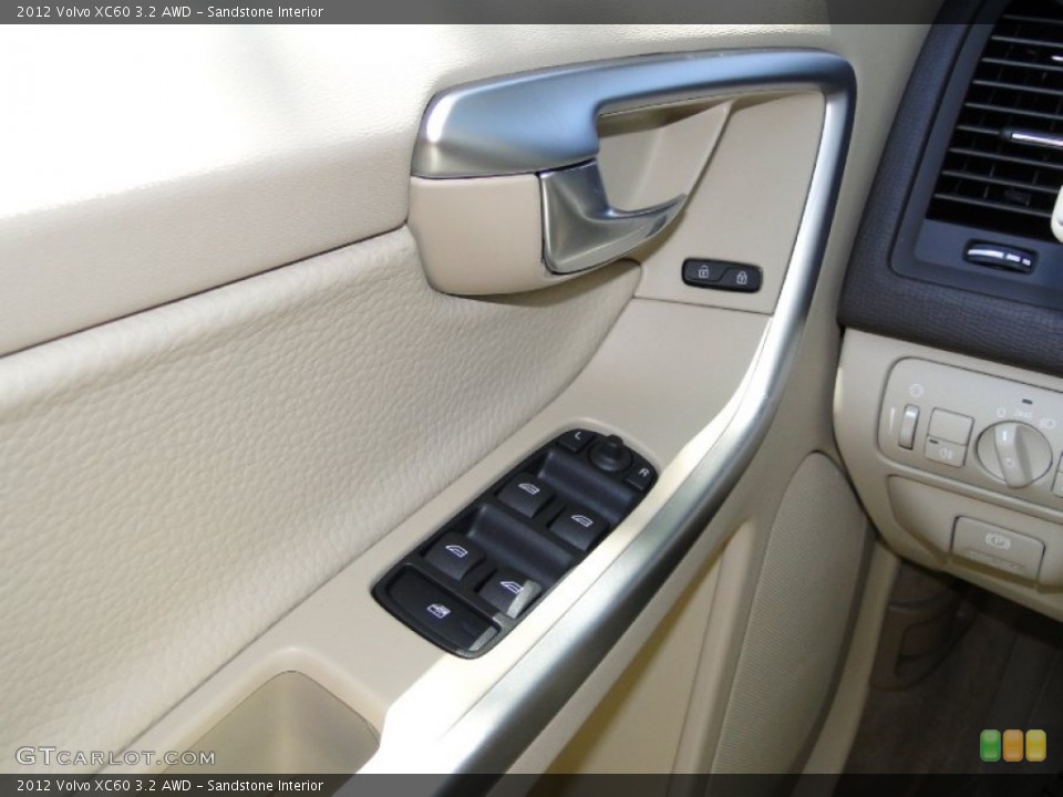 Sandstone Interior Controls for the 2012 Volvo XC60 3.2 AWD #52392357