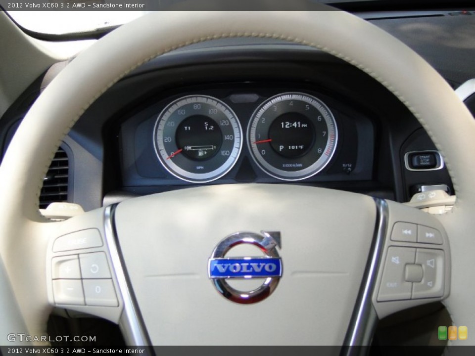 Sandstone Interior Gauges for the 2012 Volvo XC60 3.2 AWD #52392369