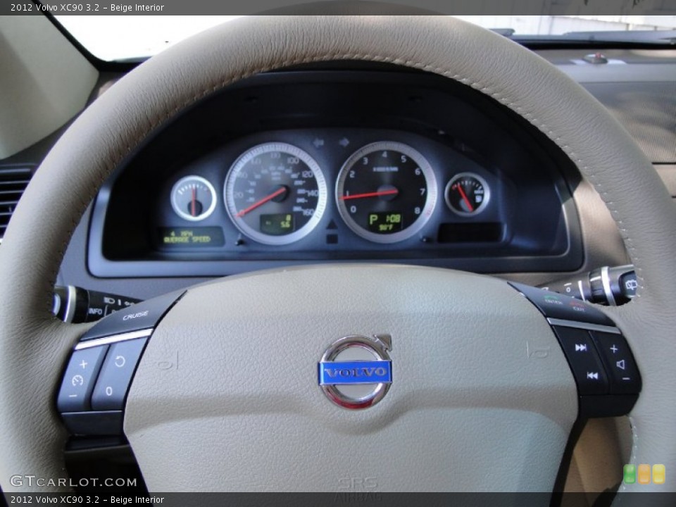 Beige Interior Gauges for the 2012 Volvo XC90 3.2 #52392642