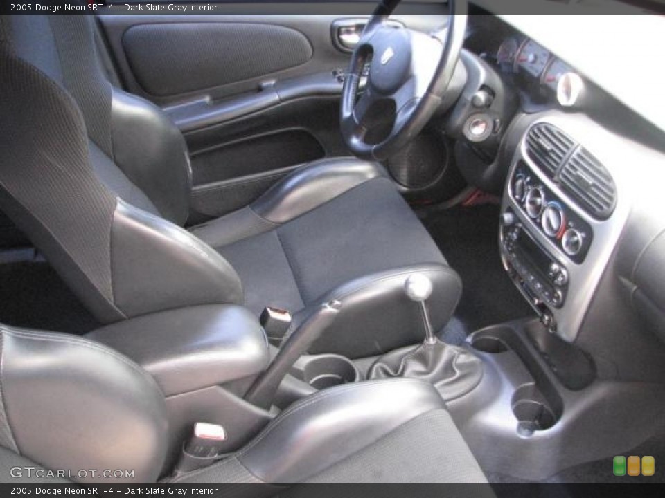 Dark Slate Gray Interior Photo for the 2005 Dodge Neon SRT-4 #52393125