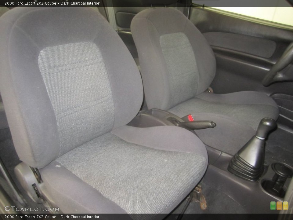 Dark Charcoal Interior Photo for the 2000 Ford Escort ZX2 Coupe #52393408