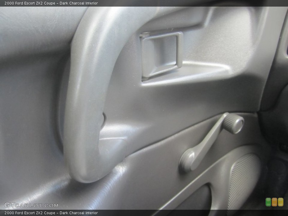 Dark Charcoal Interior Controls for the 2000 Ford Escort ZX2 Coupe #52393443