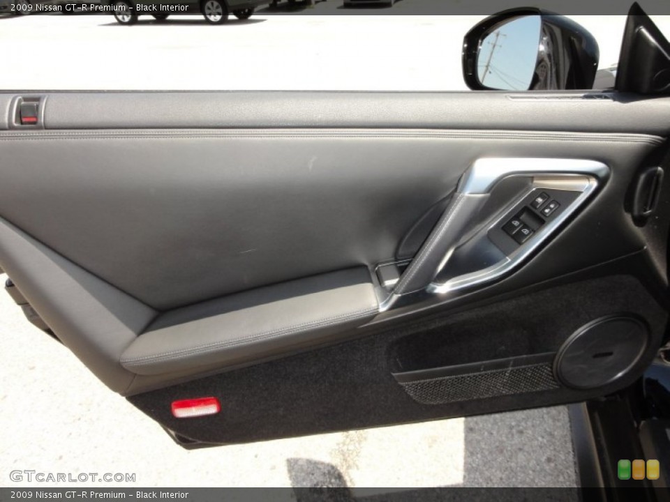 Black Interior Door Panel for the 2009 Nissan GT-R Premium #52393512