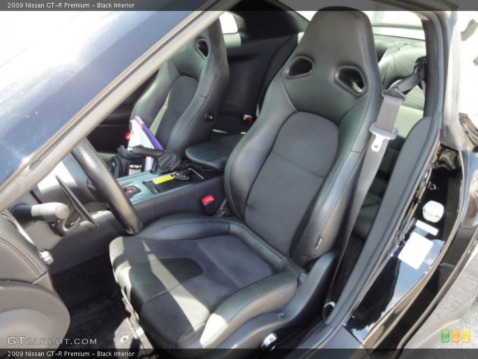 Black Interior Photo for the 2009 Nissan GT-R Premium #52393548