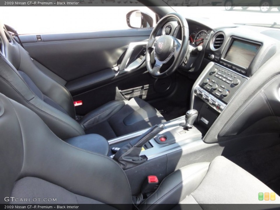 Black Interior Photo for the 2009 Nissan GT-R Premium #52393569