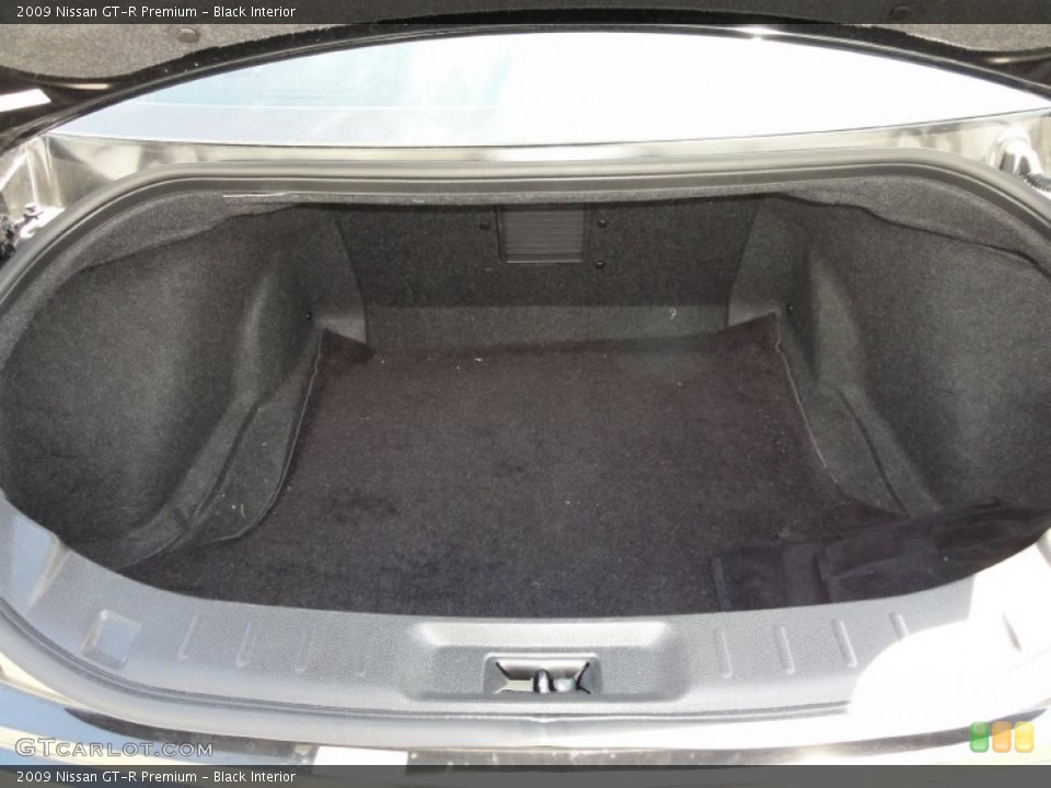 Black Interior Trunk for the 2009 Nissan GT-R Premium #52393632