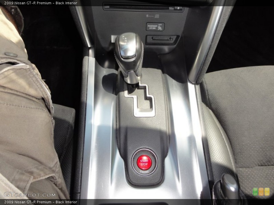 Black Interior Transmission for the 2009 Nissan GT-R Premium #52393812