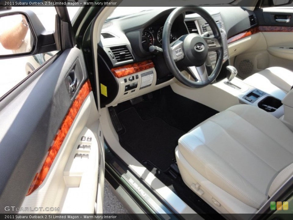 Warm Ivory Interior Photo for the 2011 Subaru Outback 2.5i Limited Wagon #52394070
