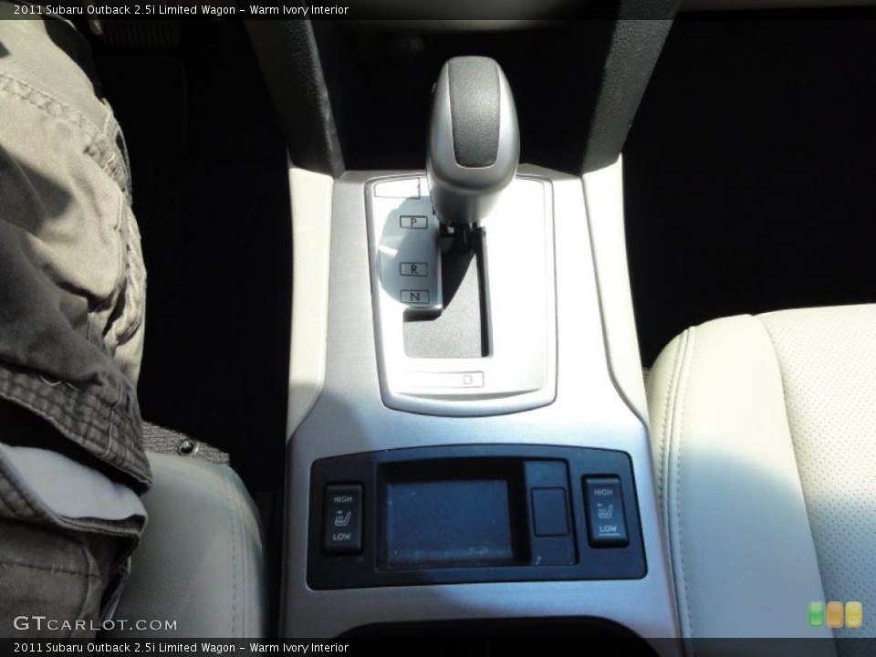 Warm Ivory Interior Transmission for the 2011 Subaru Outback 2.5i Limited Wagon #52394448