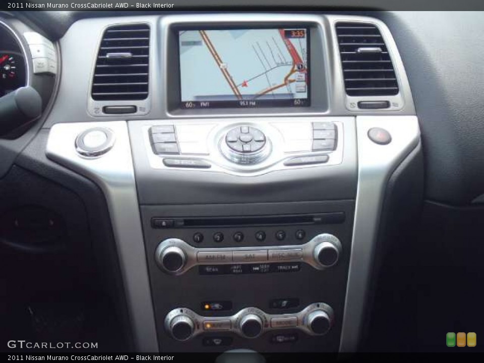 Black Interior Controls for the 2011 Nissan Murano CrossCabriolet AWD #52397268
