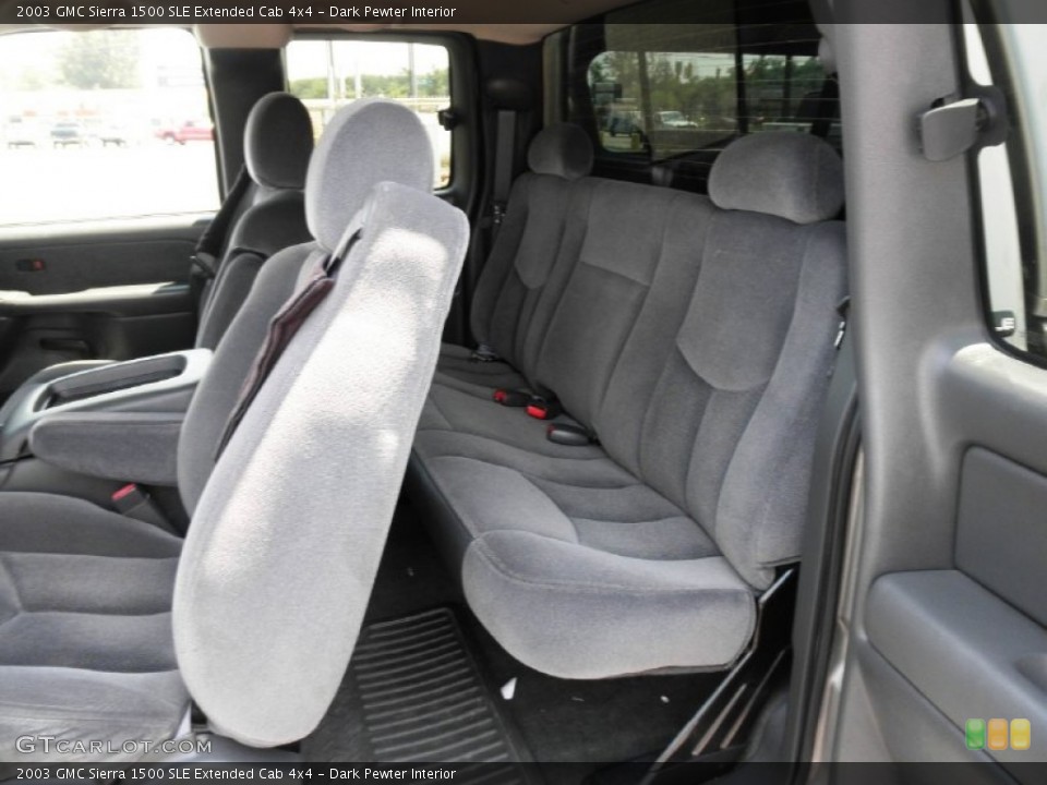 Dark Pewter Interior Photo for the 2003 GMC Sierra 1500 SLE Extended Cab 4x4 #52398093