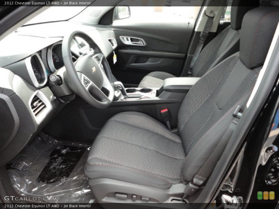 Jet Black Interior Photo for the 2012 Chevrolet Equinox LT AWD #52399296