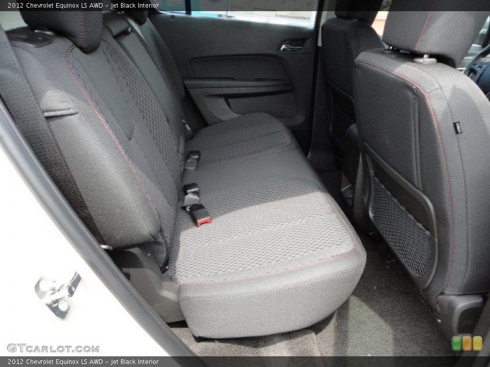 Jet Black Interior Photo for the 2012 Chevrolet Equinox LS AWD #52399980