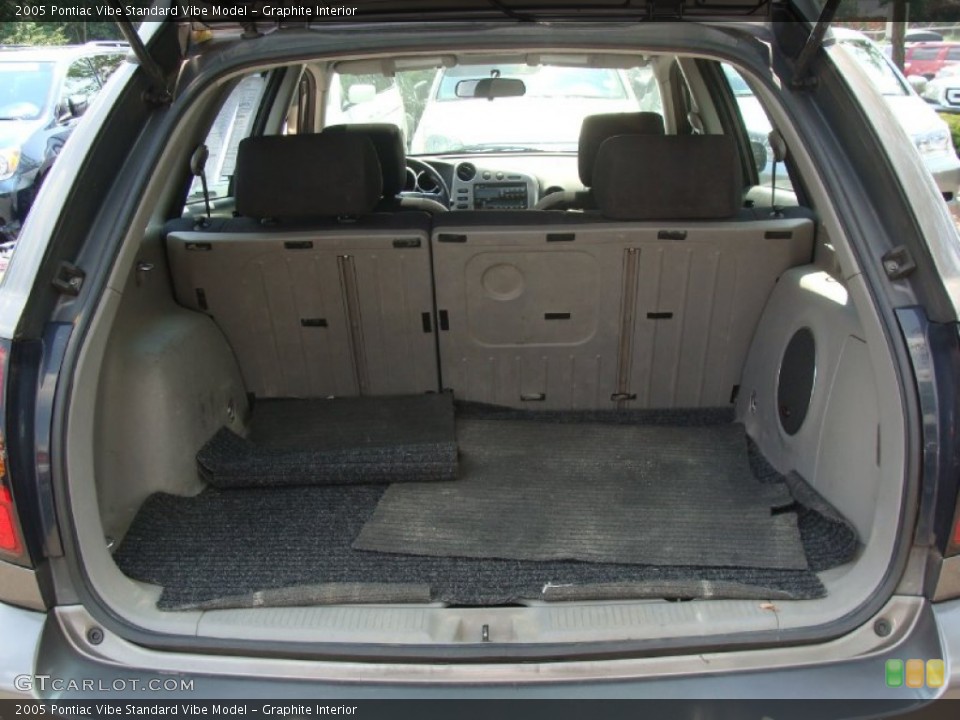 Graphite Interior Trunk for the 2005 Pontiac Vibe  #52400163