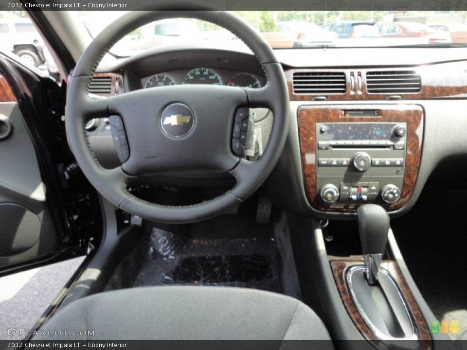 Ebony Interior Dashboard for the 2012 Chevrolet Impala LT #52400232