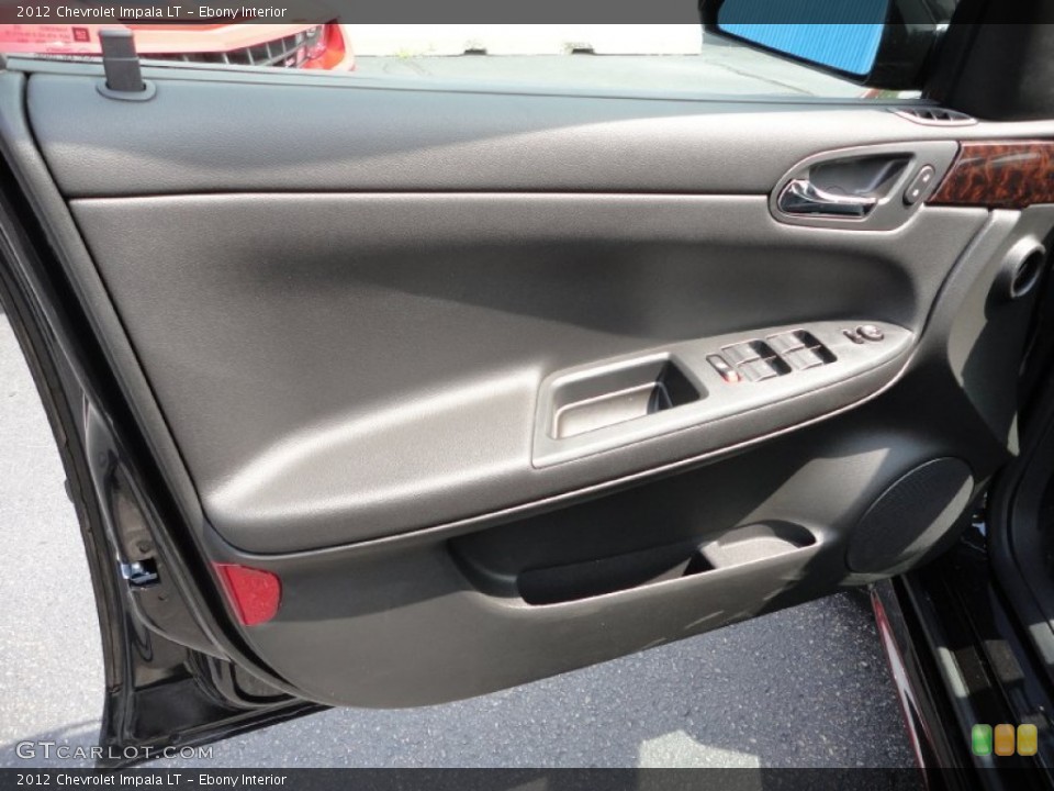 Ebony Interior Door Panel for the 2012 Chevrolet Impala LT #52400247