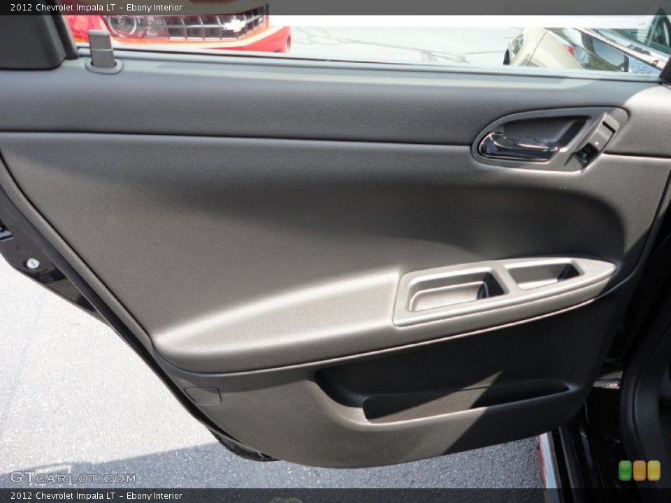Ebony Interior Door Panel for the 2012 Chevrolet Impala LT #52400277