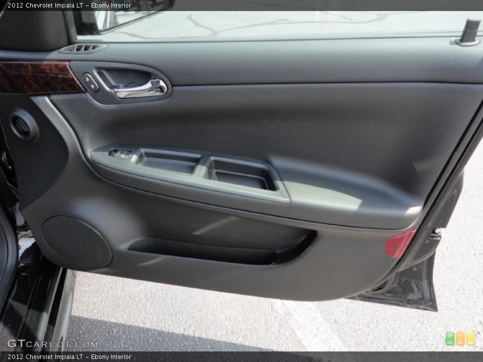 Ebony Interior Door Panel for the 2012 Chevrolet Impala LT #52400322