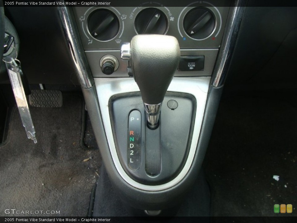 Graphite Interior Transmission for the 2005 Pontiac Vibe  #52400352