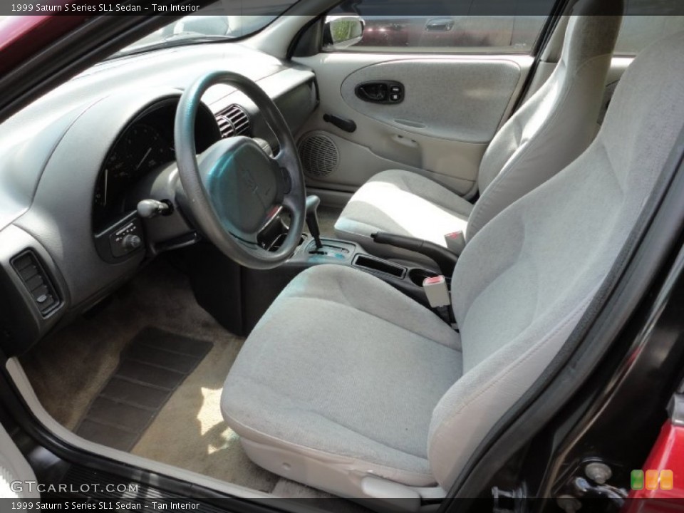 Tan Interior Photo for the 1999 Saturn S Series SL1 Sedan #52400454