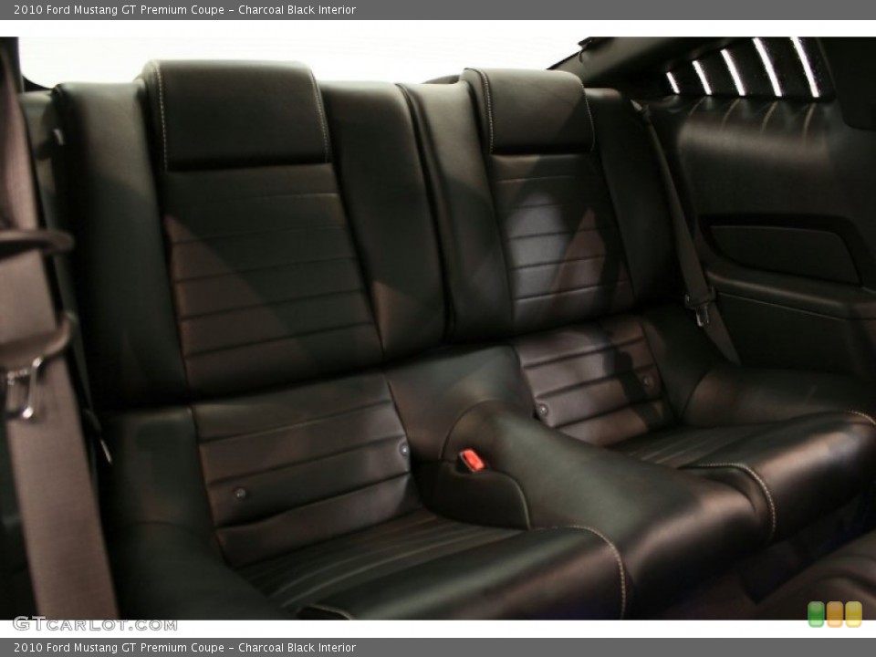 Charcoal Black Interior Photo for the 2010 Ford Mustang GT Premium Coupe #52400502