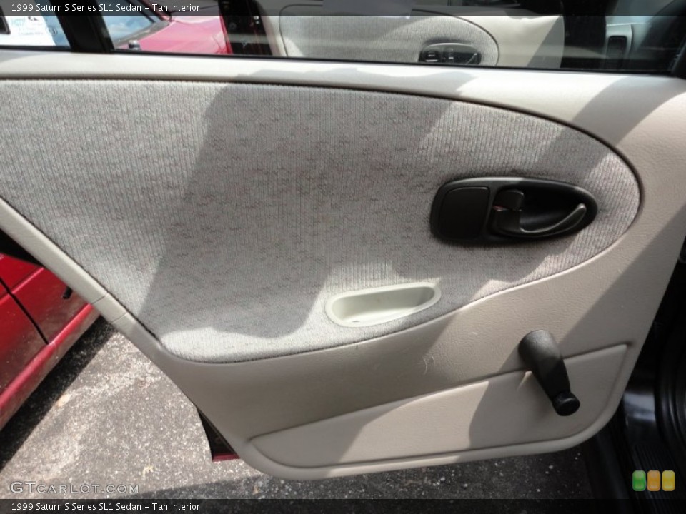 Tan Interior Door Panel for the 1999 Saturn S Series SL1 Sedan #52400514