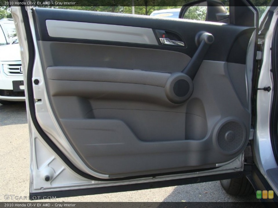 Gray Interior Door Panel for the 2010 Honda CR-V EX AWD #52400646